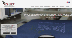 Desktop Screenshot of koliber.waw.pl